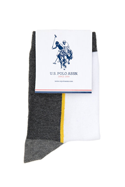U.S. Polo Assn. Men's Navy Blue Booties Socks 50317968-Vr033
