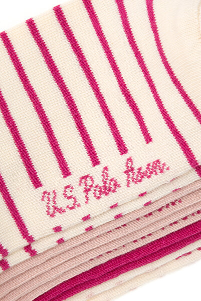 U.S. Polo Assn. Women's 5-Piece Booties Socks 50317976-Vr167