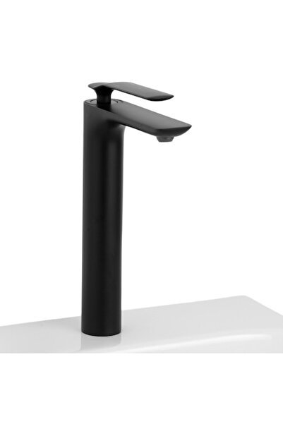 Maison Mex Tall washbasin mixer, MOONI, L.13.7 H.28.8 cm, black