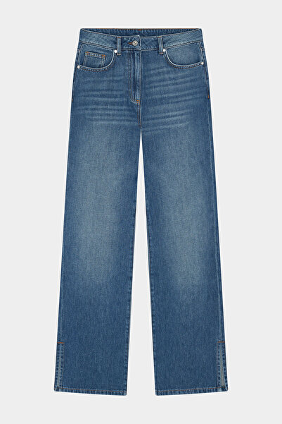 W Collection MAVİ BORU PAÇA JEAN PANTOLON