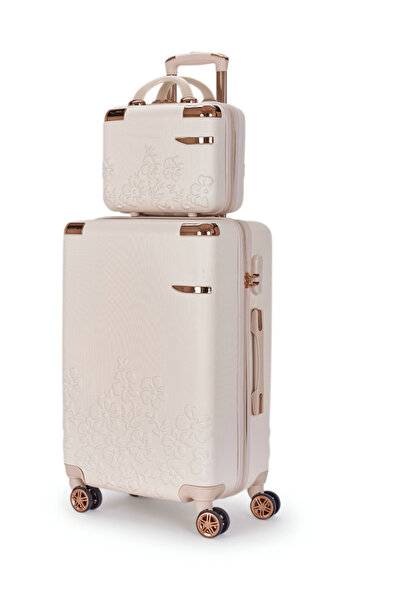 LİMRA A large travel bag set consisting of 6 luggage bags of various sizes, made of strong and durable material.