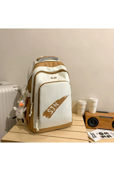 Generica School Backpack Waterproof Book Bag with Doll Pendant forTeen Girs Kid Students Elementary