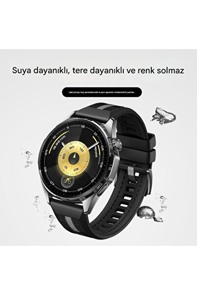 UnDePlus Huawei Watch 3 / 3 Pro Cord Launch Fabric Stitched Silicone 102