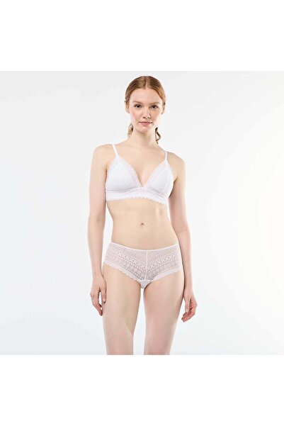 KİABİ Lace Shorts WHITE