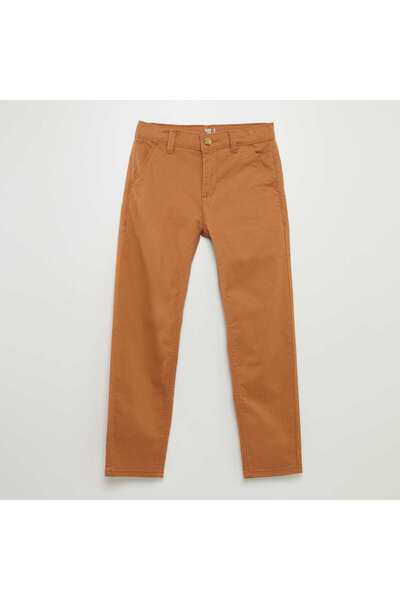 KİABİ Slim-fit chinos BROWN