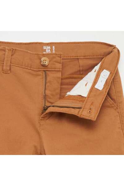 KİABİ Slim-fit chinos BROWN