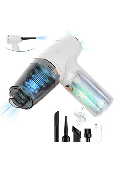 Generic Cordless Handheld Vacuum Cleaner - 12000PA Brushless DC Motor, Mini Portable Rechargeable (W