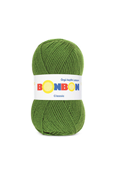 NAKO Bonbon Classic 98235 Green Acrylic String