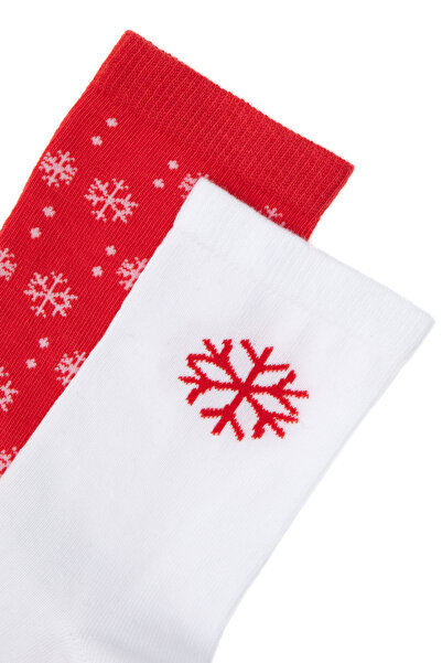 U.S. Polo Assn. Women's Red Socks 50317975-Vr030