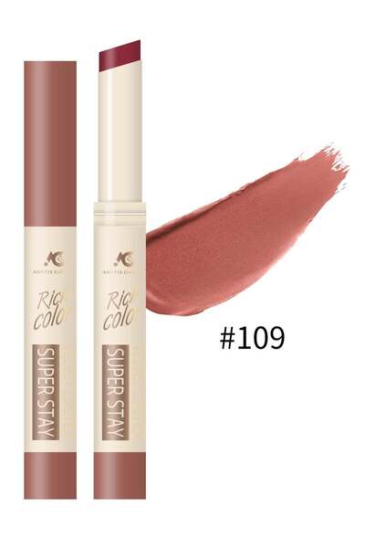 AMYTIS GARDEN SUPER STAY LIPSTICK - Rich Long-Lasting Color (Coral)