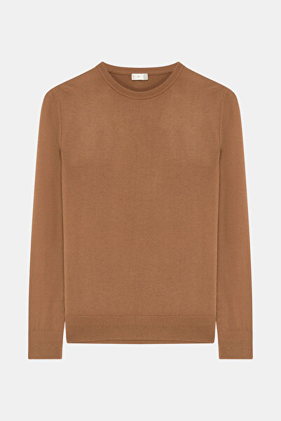 W Collection Brown O-Neck Knitwear