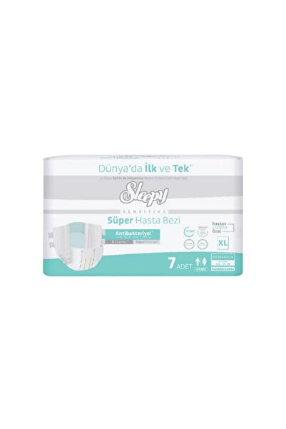 Sleepy Süper Hasta Bezi Ekstra Büyük Boy XL 120 - 160 cm 7 Adet