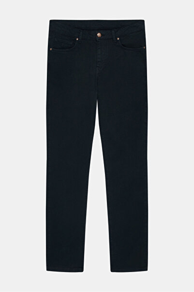 W Collection LACİVERT BORU PAÇA SPOR PANTOLON