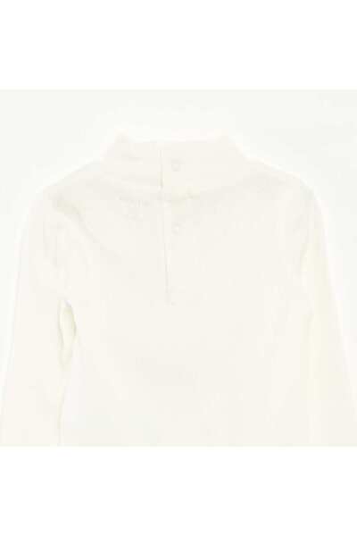 KİABİ High-neck ribbed undersweater WHITE