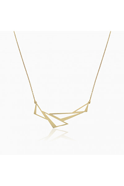 HANNY MORE TRIANGELS, Lantisor cu pandantiv 68 mm, Argint