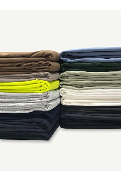 Yiğit Kumaş Set de bumbac moale țesături Single Jersey, 18 bucăți, pentru înă...