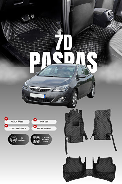 stiloto دواسة سيارة جلدية سباعية الأبعاد لأوبل أسترا جيه سيدان (2010-2015) | ...