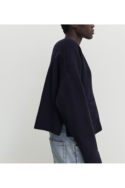 Massimo Dutti Massimo DuttIi navy cardigan