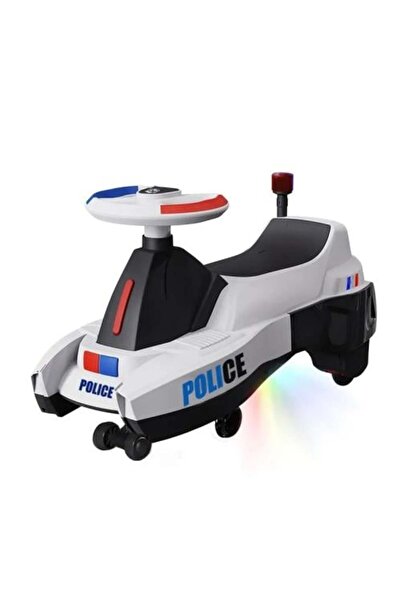 Generic سيارة دفع شرطة دوارة جديدة للأطفال - تصميم ممتع فريد من نوعه