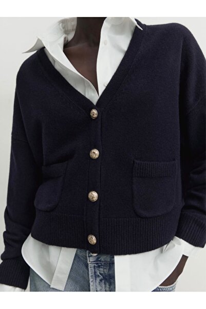Massimo Dutti Massimo DuttIi navy cardigan