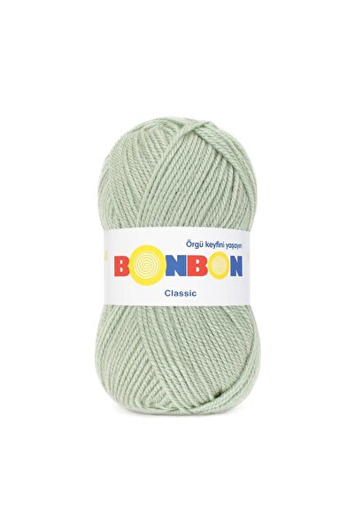 NAKO Bonbon Classic Water Green Knitting Yarn 98327 100Gr