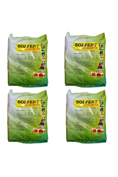 Solarex Solfert Fertilizer 20-20-20 + ME, 4 kg