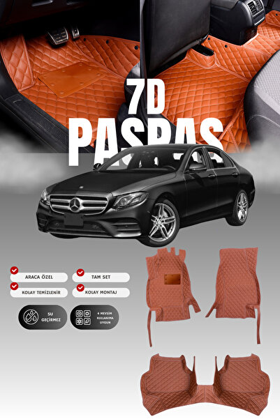 stiloto دواسة سيارة جلدية سباعية الأبعاد لمرسيدس E200 / W213 (2016-2023) |   ...