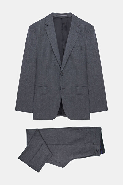 W Collection GRİ DÜĞMELİ TAKIM ELBİSE