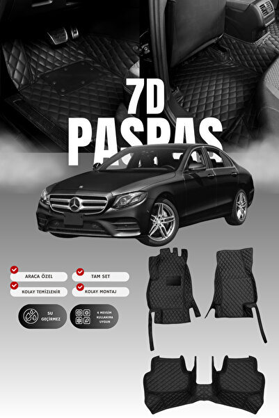 stiloto دواسة سيارة جلدية سباعية الأبعاد لمرسيدس E200 / W213 (2016-2023) |   ...