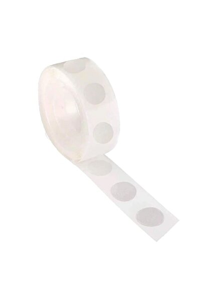 idei Bandă adezivă cu buline pentru decorarea baloanelor, lățime 2 cm, transp...