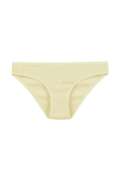 koza iç giyim Women's 7-Piece Ribbed Cotton Ribbed Panties