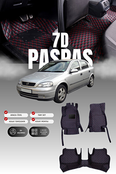 stiloto دواسة سيارة جلدية لسيارة أوبل أسترا جي (1998-2004) طراز 7D |   حماية ...