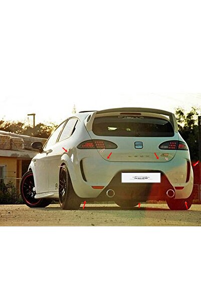 Akar SEAT LEON MK2 ARKA TAMPON BOYASIZ FİBERGLASS