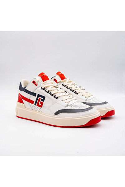BALMAIN B-COURT MID-TOP MULTICOLOR SNEAKERS