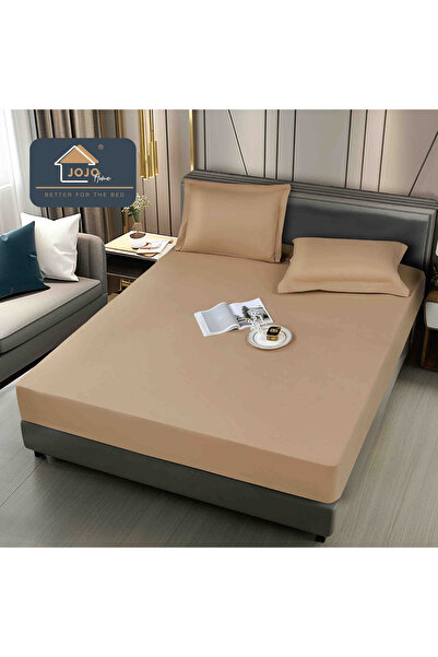 JOJO HOME Waterproof bed cover, 3 pieces, 160x200 cm, Beige