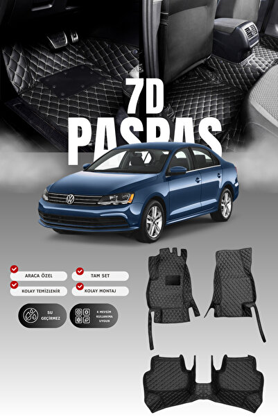 stiloto دواسة سيارة جلدية سباعية الأبعاد لفولكس فاجن جيتا (2011-2018) |   حما...