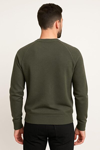 Markova Uzun Kollu Bisiklet Yakalı Sıcak Ve Rahat Viscon Karışımlı Erkek Triko Kazak