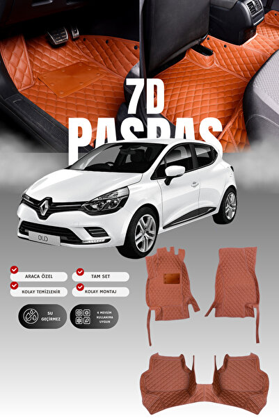 stiloto دواسة سيارة جلدية سباعية الأبعاد لرينو كليو 4 هاتشباك (2012-2019) |  ...