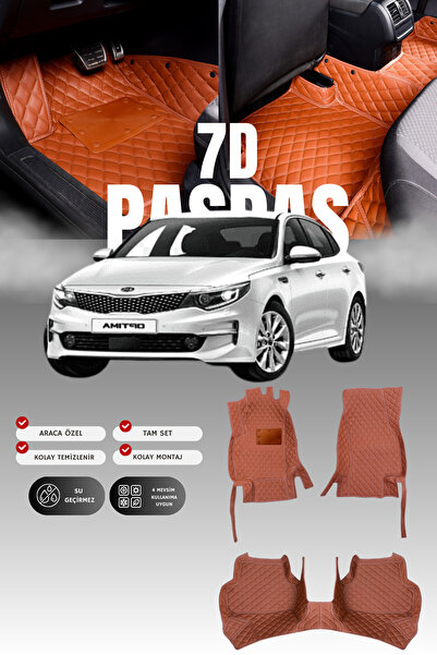 stiloto دواسة سيارة جلدية سباعية الأبعاد لكيا أوبتيما (2015-2020) |   حماية ك...