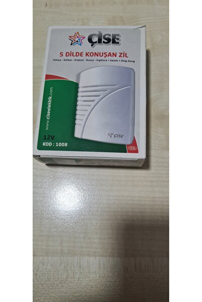 ÇİSE 5 dilde konuşan zil