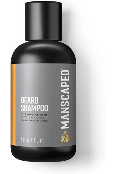 Manscaped UltraPremium Beard Shampoo, Hydrating Cleanser with Eucalyptus, Ros...