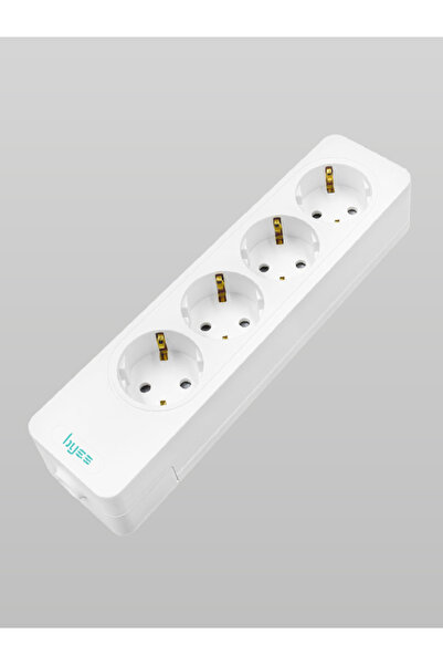 Byes DÖRTLÜ TOPRAKLI KLEMENSLİ PRİZ 4 LÜ KABLOSUZ KLEMENSLİ GRUP PRİZ