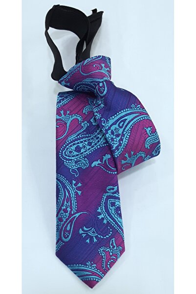 Louis Kids Premium Collection Colorful Shawl Pattern Boys' Tie