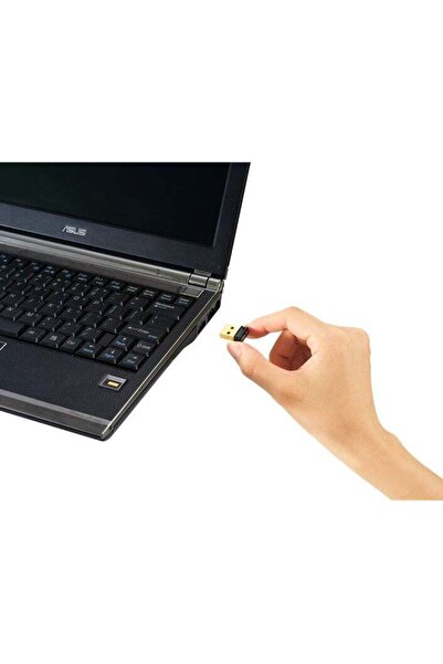 ASUS USB N10 Nano Adapter Wi‑Fi Dongle WLAN 150 Mbps, USB 2.0, 2.4GHz - Black