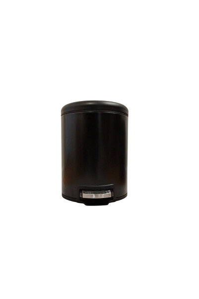 ElriBird 5L Pedal Bin Matte Black – Compact and Durable Design Silent Closing Bathroom