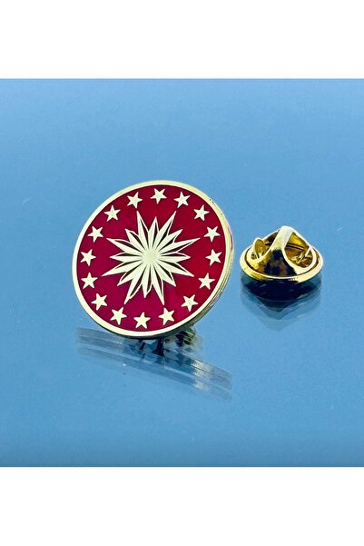 Kuyumcudan 925 Gümüş Üzeri 24 Ayar Altın Kaplama Fors Rozet