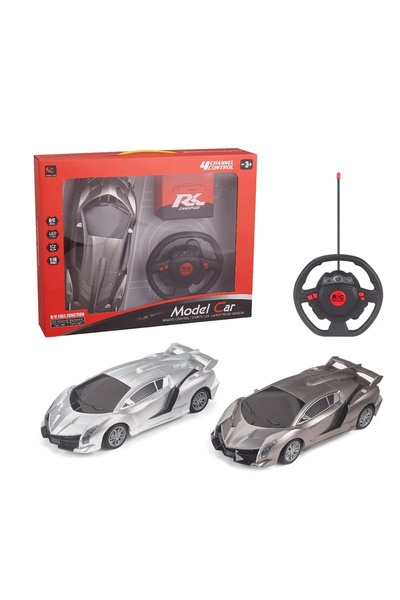 Toysea Remote Control Sports Car with USB Charger, Full Function High-Speed Rechargeable RC Toy for Kids