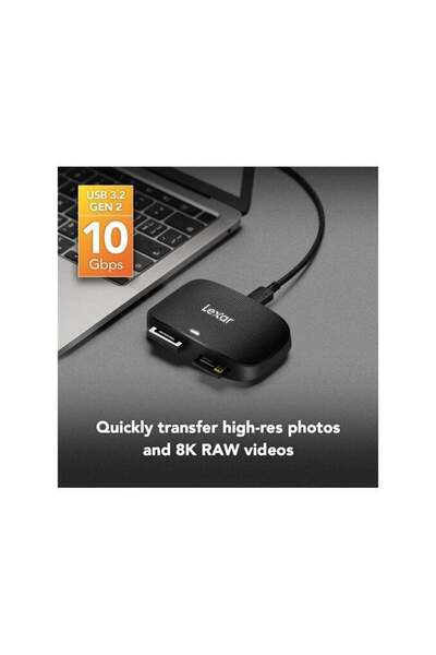 Lexar Professional CFexpress Type B / SD USB 3.2 Gen 2 Card Reader