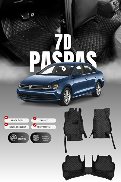 stiloto دواسة سيارة جلدية سباعية الأبعاد لفولكس فاجن جيتا (2011-2018) |   حما...