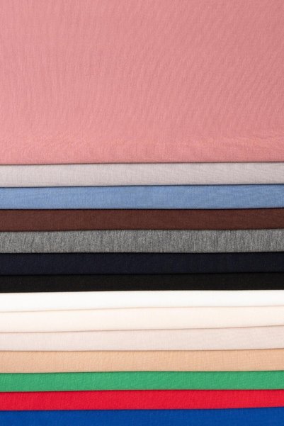 Kumaş Deposu Meteor Cream Color Knitted Fabric